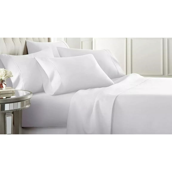 Huba Homes Danjor Linens 6-Piece Sheets Set With Deep Pockets