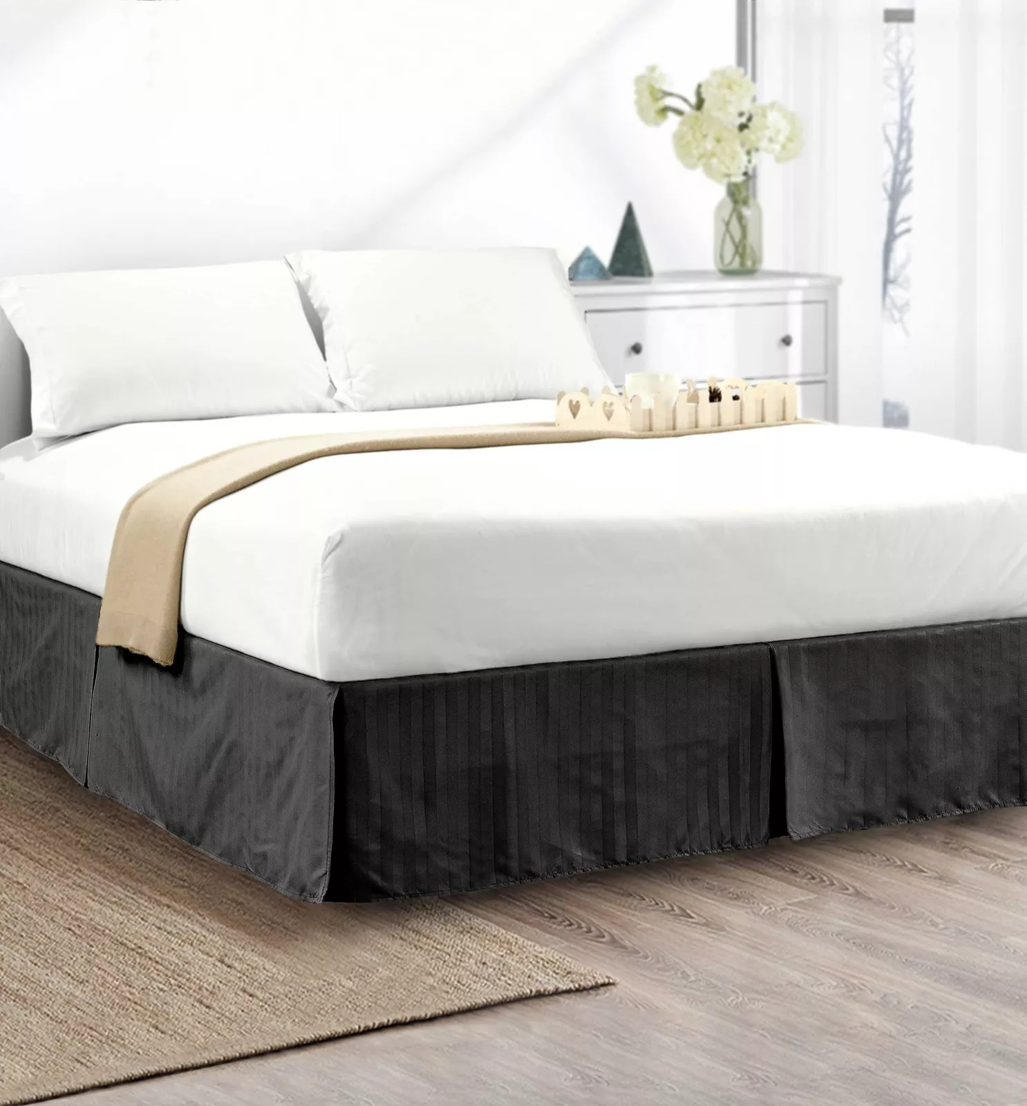 Queen Bed Skirts 14 Inch Drop