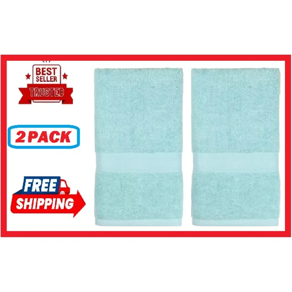 Huba Homes Extra Large Bath Towels 100% Cotton 27"X52", Bath Towel Set, Soft Quick Dry