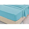 thumbnail image 1 of Huba Homes Full Size Bamboo Bed Sheet Sets Soft Cooler than Cotton Bamboo Sheets 4 Pieces Full Aqua, 1 of 1
