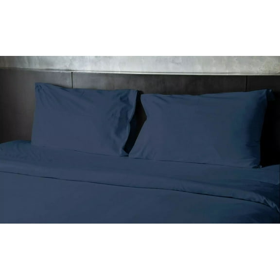 Huba Homes HIGH THREAD COUNT 1800 EGYPTIAN COTTON & BAMBOO COOLING SOFT SHEET DEEP POCKETS Twin extra long navy