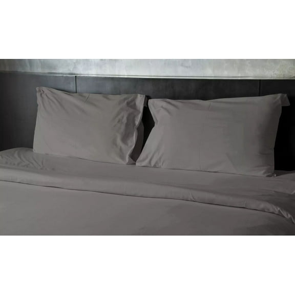 Huba Homes HIGH THREAD COUNT 1800 EGYPTIAN COTTON & BAMBOO COOLING SOFT SHEET DEEP POCKETS califorina king gray