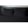 thumbnail image 1 of Huba Homes HIGH THREAD COUNT 1800 EGYPTIAN COTTON & BAMBOO COOLING SOFT SHEET DEEP POCKETS full Black, 1 of 1