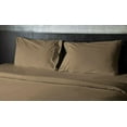 thumbnail image 1 of Huba Homes HIGH THREAD COUNT 1800 EGYPTIAN COTTON & BAMBOO COOLING SOFT SHEET DEEP POCKETS queen Light Brown, 1 of 1