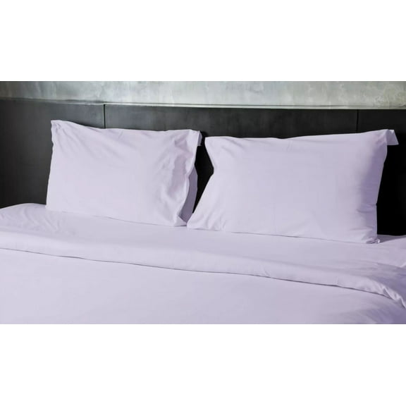 Huba Homes HIGH THREAD COUNT 1800 EGYPTIAN COTTON & BAMBOO SATIN SOFT SHEET DEEP POCKET BED-Twin Extra Long-Lilac