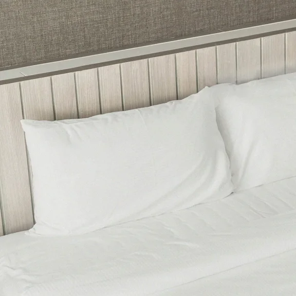 Huba Homes Luxury Sheets for Bed 1800 Count 4 Piece Bamboo Feel Extra Deep Pocket Bath Soft king White Pearl