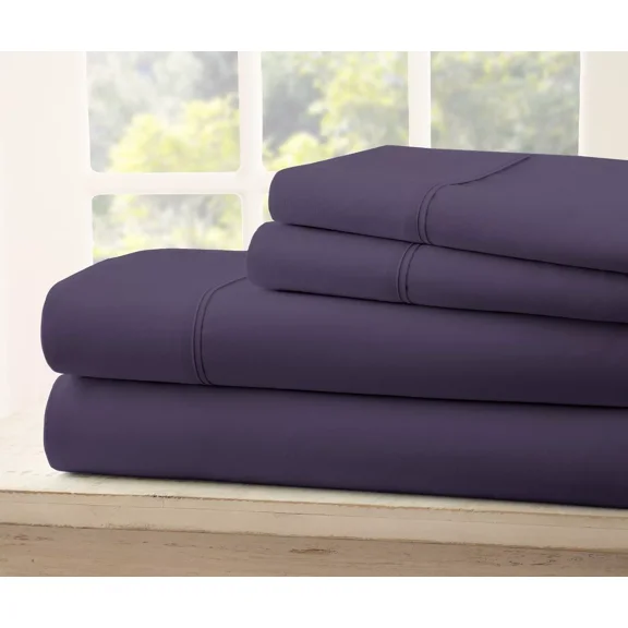 Huba Homes Royal Bliss Softest-Coolest-Deep Pockets-Elasticized-6PC Sheets Set King Size