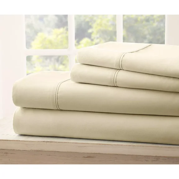 Huba Homes Royal Bliss Softest-Coolest-Deep Pockets-Elasticized-6PC Sheets Set Queen Size-queen