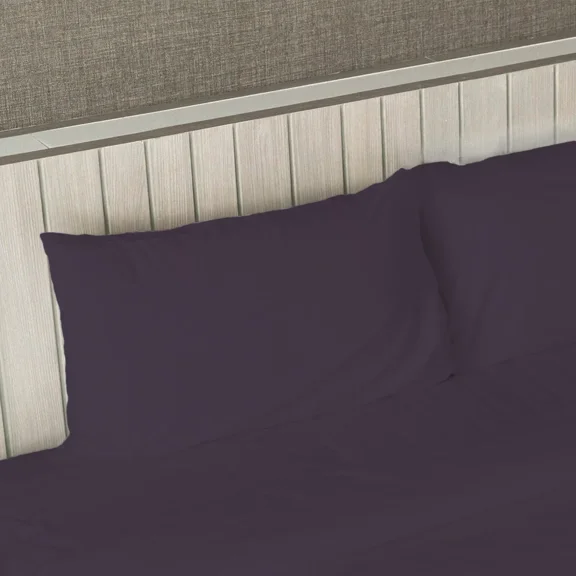 Huba Homes SOFTEST SHEETS 1800 HIGH THREAD COUNT EGYPTIAN COTTON FEEL COOL SET DEEP POCKETS king purple