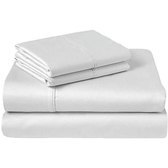 Huba Homes Split Top Flex Head King Fitted Sheet Only for Sleep Number 1900 Elasticized White