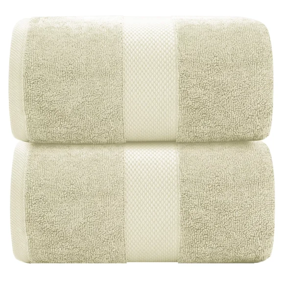 Huba Homes Towels Luxury Bath Sheet Towels Extra Large 35x70 Inch 2 Pack, Highly Absorbent