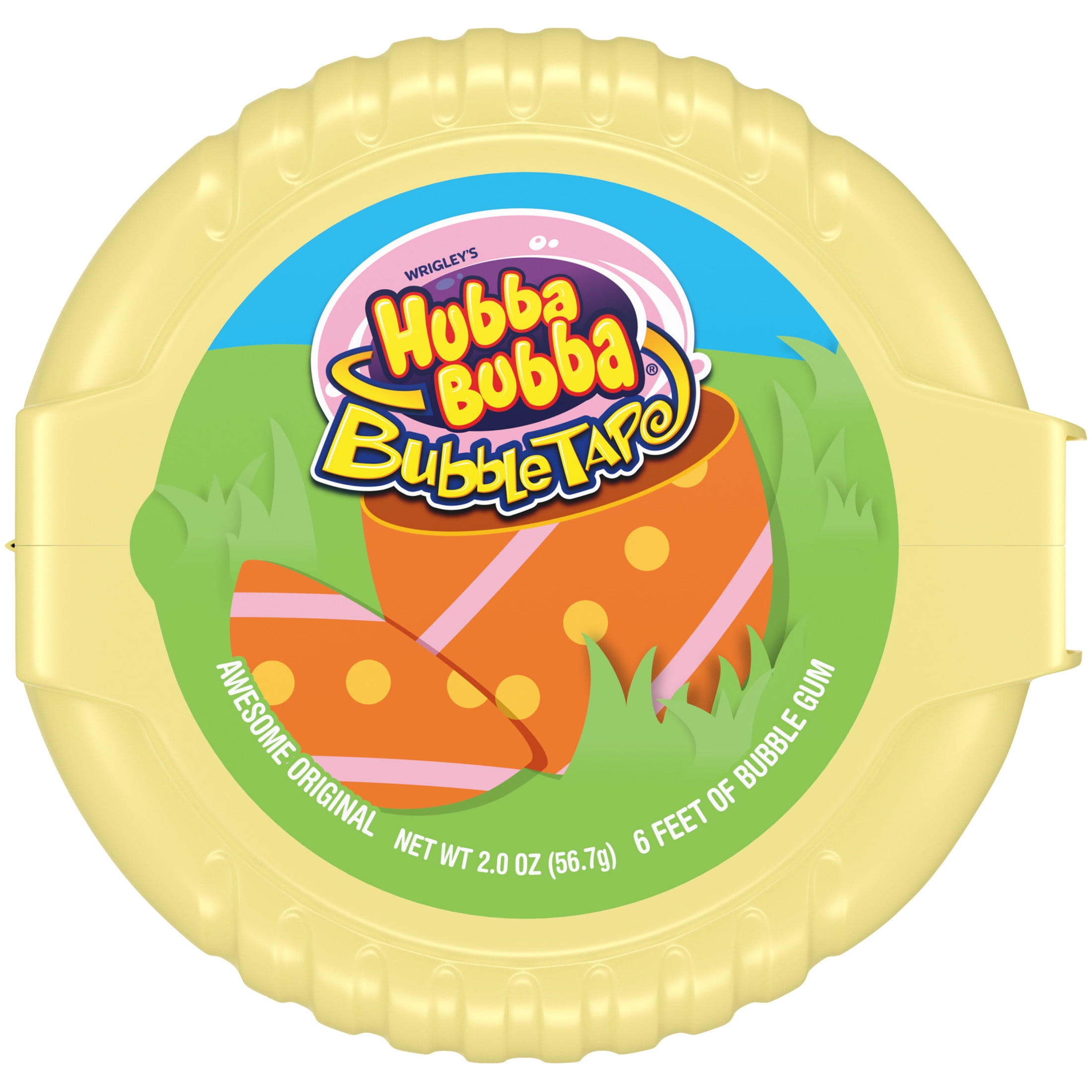 Hubba Bubba Awesome Original Easter Bubble Gum Tape Basket Stuffer - 2 oz Pack