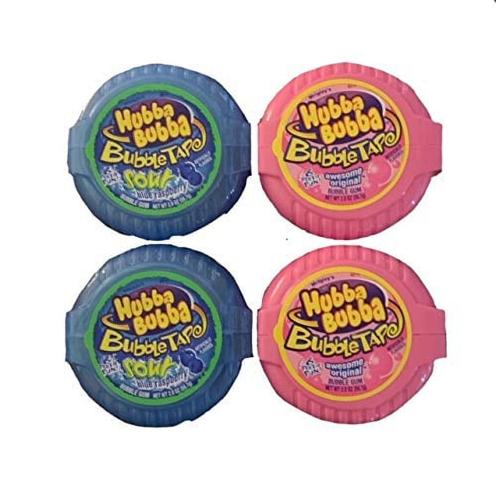 Hubba Bubba Bubble Tape Original and Hubba Bubba Bubble Tape Sour Blue