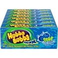 thumbnail image 1 of Hubba Bubba Sour Blue Raspberry Max Bubble Gum, 90 Pieces Box, 1 of 11