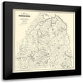 thumbnail image 1 of Hubbard 20x21 Black Modern Framed Museum Art Print Titled - Maine - Hubbard 1899, 1 of 5