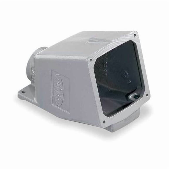 Hubbell Wiring Device-Kellems Angle Back Box,15,20/30 A,1in BB301W