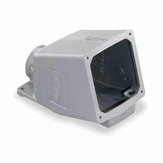 Hubbell Wiring Device-Kellems Angle Back Box,15,60/63 A,1.5in BB602W