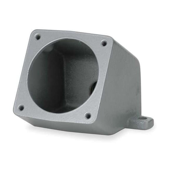 Hubbell Wiring Device-Kellems Angle Back Box,30,30 A,0.75in MB301W