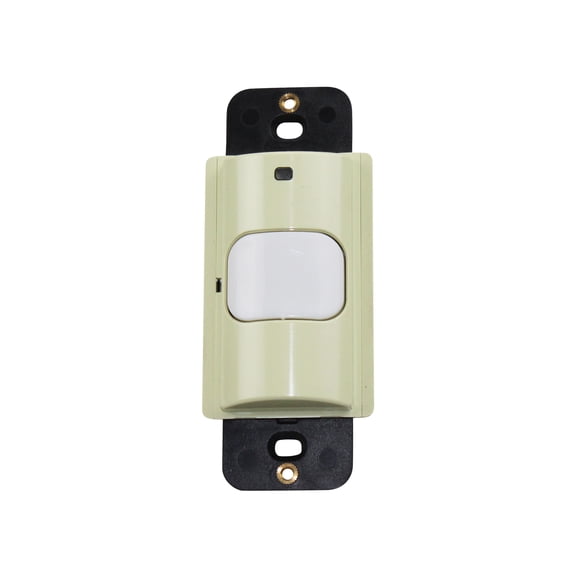 Hubbell Ap1277I1N Adaptive Technology Wall Switch, Passive Infrared, Ivory Auto Control, 1 Circuit