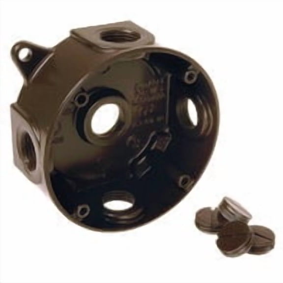 Hubbell Bell 4 In. Weatherproof Outdoor Round Box - Pack of 10