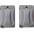 thumbnail image 1 of Hubbell Bell MX1050S Single-Gang Weatherproof Universal Flip Cover - Heavy Duty - Gray, 1 of 3