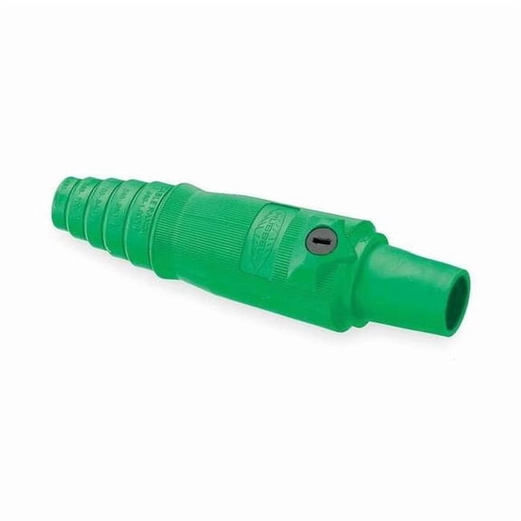 Hubbell Wiring Device-Kellems Connector,Double Set Screw,Grn,Female HBL400FGN