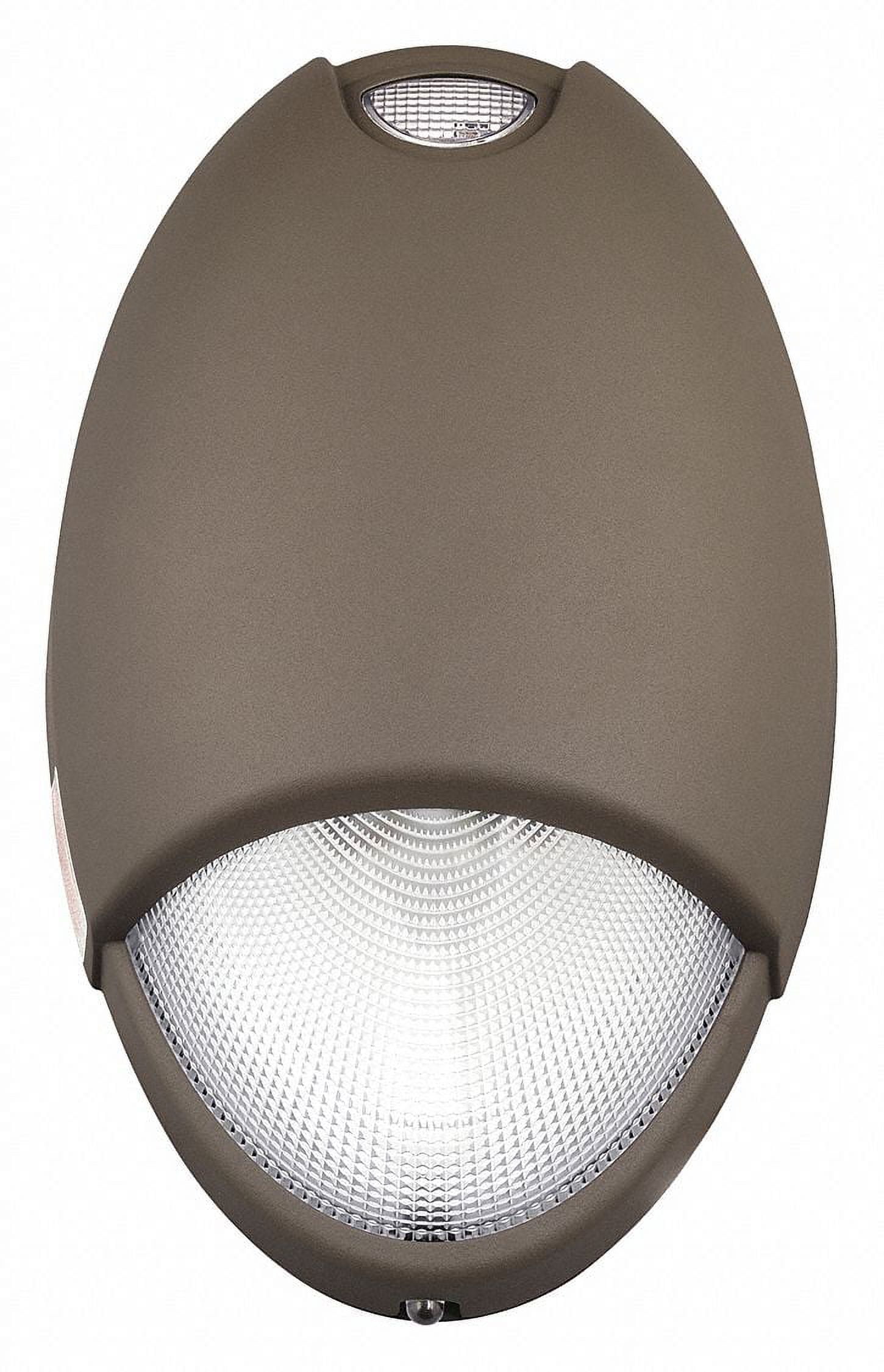 Brown Aluminum LED Emergency Light with Nickel Cadmium Battery