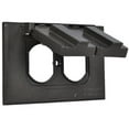 thumbnail image 1 of Hubbell Electrical 1C-DH-AL-BR Horizontal Single Gang Flip Cover- Bronze, 1 of 2