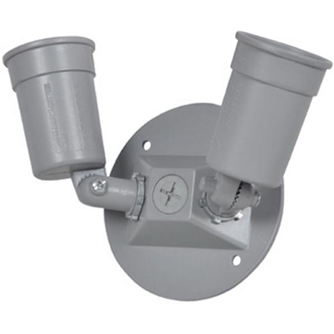 Hubbell Electrical Products ME GRY RND DBL Lamp 12 Pack