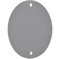 thumbnail image 1 of HUBBELL ELECTRICAL PRODUCTS Gray Weatherproof Round Blank Cover RBC-4, 1 of 1