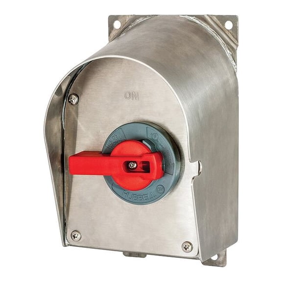 Hubbell Wiring Device-Kellems EnclosedDisconSw,NoFuse,30A,304StainStl HBLDS3SSR