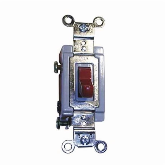 Hubbell Wiring Device-Kellems Wall Switch, 120/277V, 15A, 3-Position HBL1556R