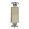 thumbnail image 1 of Hubbell HBL2121347I Ivory Decorator Rocker Switch Single Pole 20A 347V SpecGrade, 1 of 3