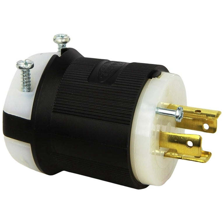 Hubbell HBL2431 Locking Plug, 20 amp, 3 Phase, 480V, L16-20P