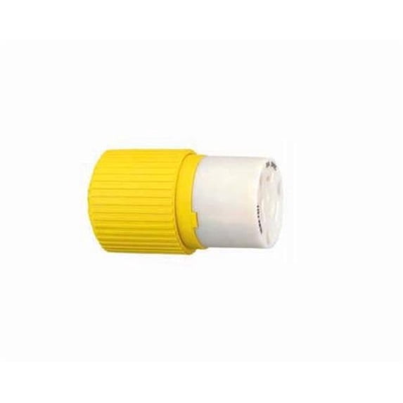 Hubbell HBL328DCC Yellow Electric Fishing Reel 30A 28VDC Female Connector