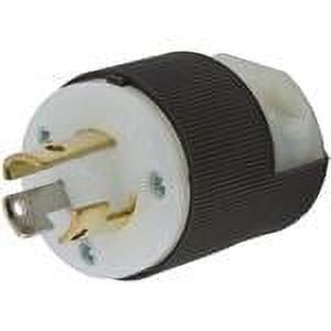 Hubbell HBL4770C LKG PLUG 15A 277V L7-15P B/W