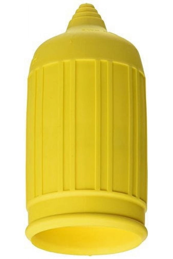 Hubbell Wiring Device-Kellems WP Boot,Ylw,20/30A,3 Wire Connectors HBL60CM32