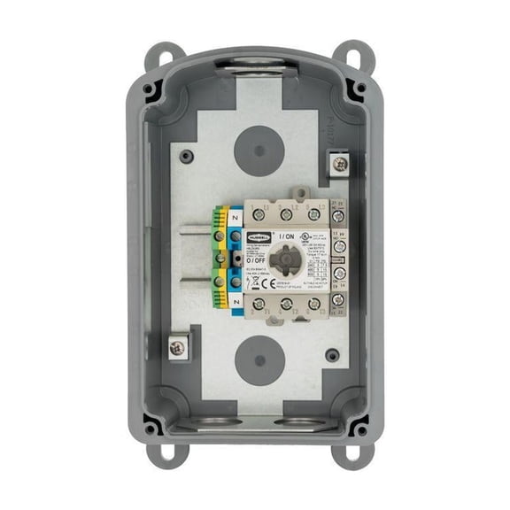 Disconnect Switch, Nonfusible, 3PST, Three Phase, NEMA 4X, Indoor/Outdoor, PBT