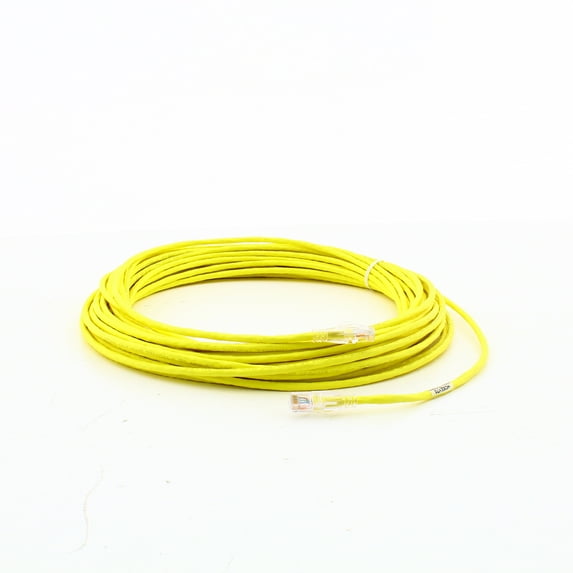 Hubbell HC5EY70 Patch Cord Cat 5e 70 Ft Yellow LAN Ethernet Network Cable
