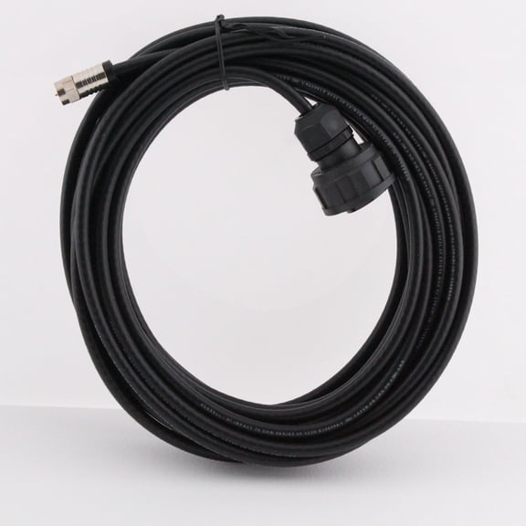 Hubbell HIF30AE Hi-Impact 30 Ft Coaxial Patch Cord RG59 F-Connector Network Cable