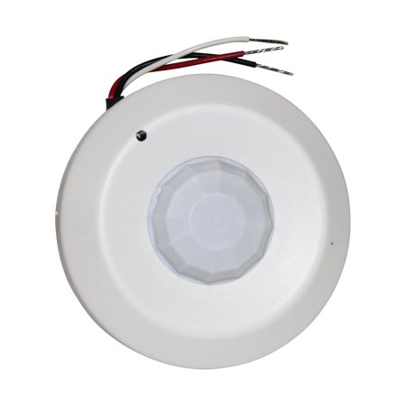 Hubbell HMC1DC 12VDC H-Moss Ceiling Mount Occupancy Sensor 1000 SQ FT Coverage; White