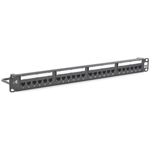 Hubbell Patch Panels Cat6 24-Port UniversalWiring