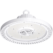 Hubbell Industrial Lighting LED High Bay CRN-40MM-EDU-OCS, 120-277V, 150 watt, 21,000 lumen, 4000K, with microwave occupancy sensor, IP65 wet location rated