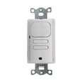 thumbnail image 1 of Hubbell LHIRD2-G-WH LightHawk PIR Wall Switch Occupancy Sensor, IntelliDAPT, 2 Button, 120/277V, 1 of 1