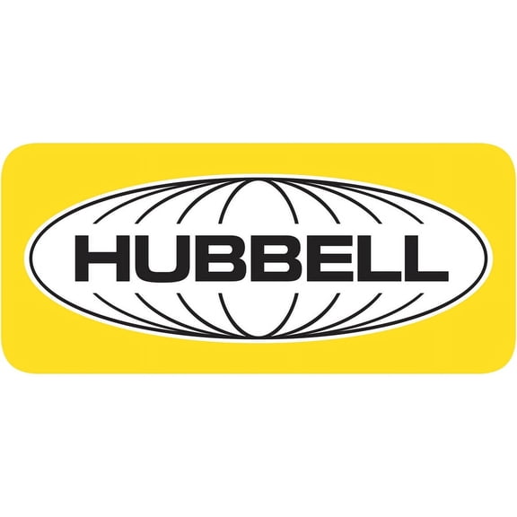 Hubbell NSP13BK Multimedia Wall Plate Standard Size Rear-loading 1 Gang 3 Port Black