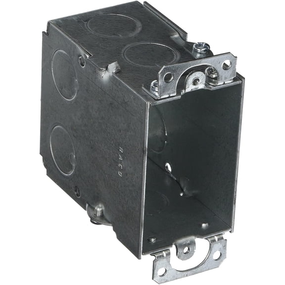 Hubbell Gang-Able Electrical Box - 3" x 2" Electrical Gang Box - 1 Pack, 3" x 2"