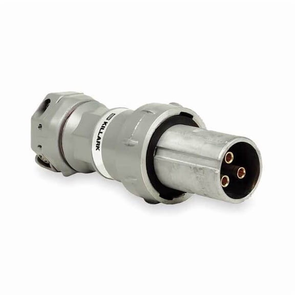 Hubbell Killark Pin & Slve Plug, 100A, 4P, 4W, 600VAC/250VDC VP10477