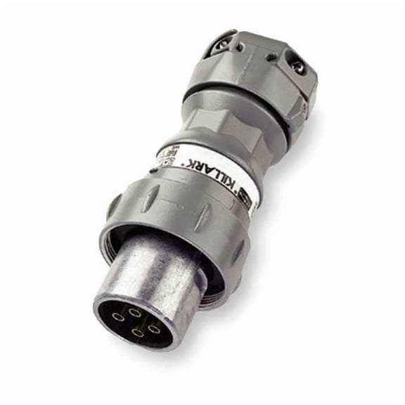 Hubbell Killark Pin & Slve Plug, 30A, 4P, 4W, 600VAC/250VDC VP3475