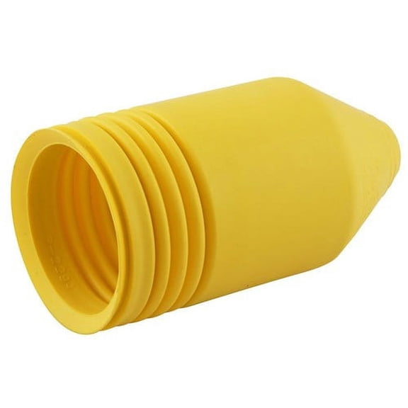 (Price/EA)Hubbell HBL77CM16 Yellow Seal-Tite Cover for Weatherproofing 50A Plugs