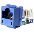 thumbnail image 1 of Hubbell Premise Wiring Jack,Blue,Cat6,Rj45 HXJ6B, 1 of 4